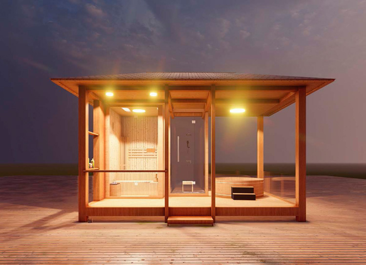 All-in-one Sauna Room